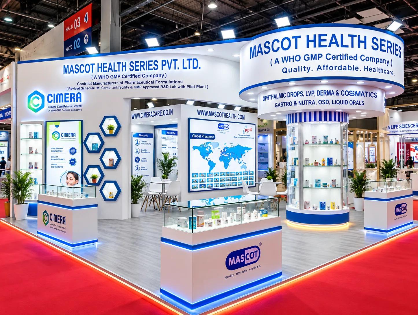 Mascot Health Series — iPHEX 2025, Bharat Mandapam — Bharat Mandapam, New Delhi