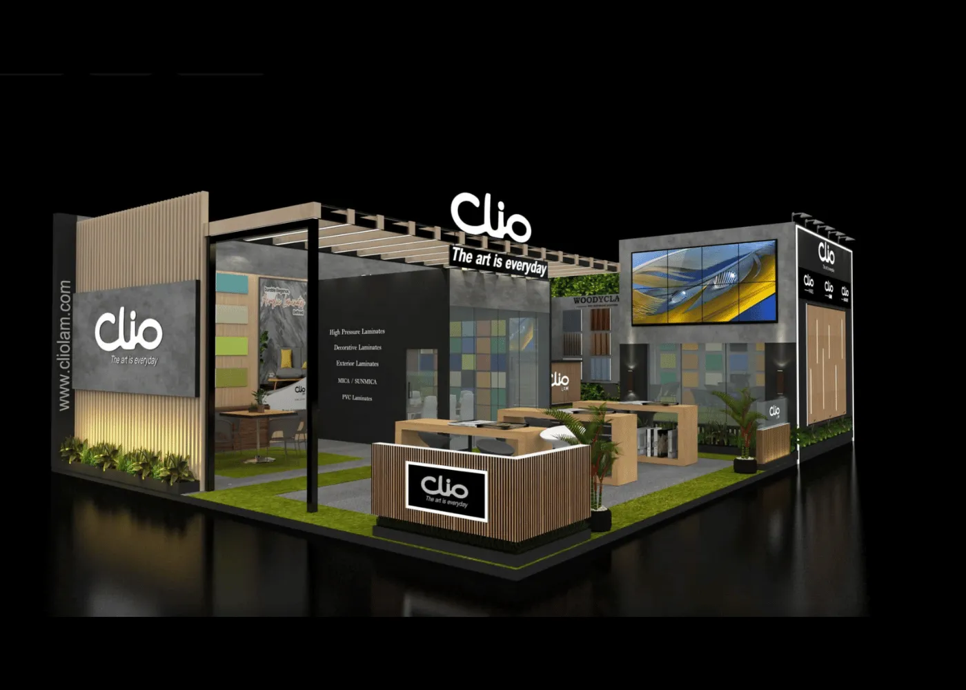 Clio Exhibition Stand