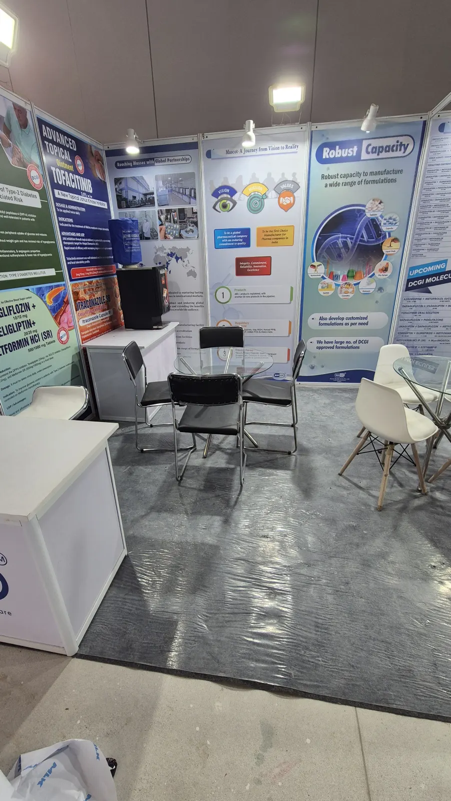 Mascot Health Series — Octonorm Stall, Yashobhoomi — Yashobhoomi (IICC), Dwarka, New Delhi