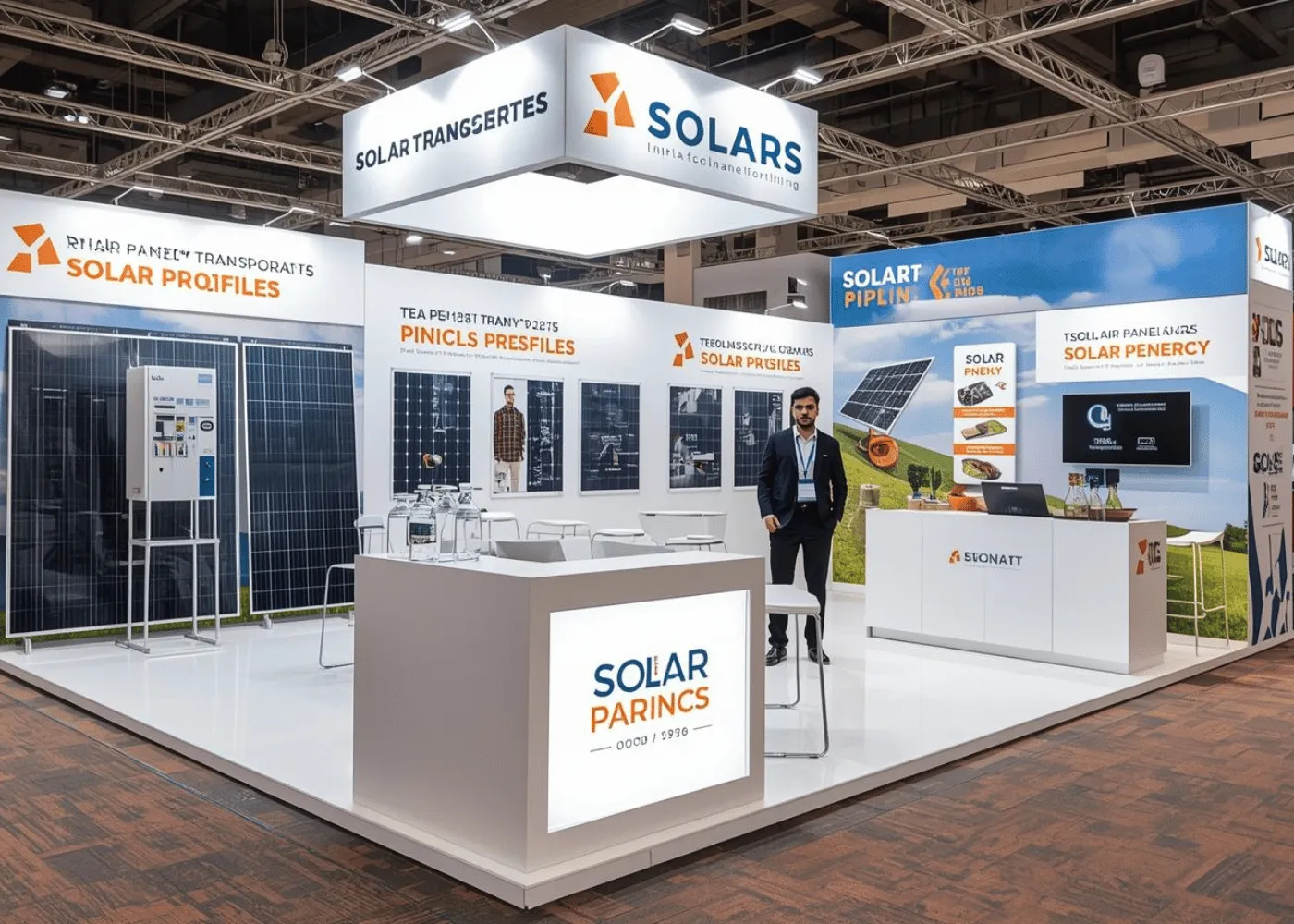 Exhibition and interior work for Energy & Renewables
