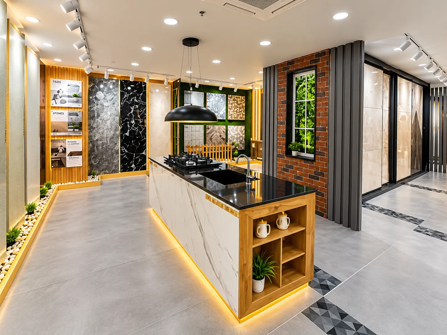Showroom Interior by Management Touch